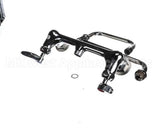 B-0266-CR-SC T&S Brass Dual Pantry Mixing Faucet 8 Wall Mount