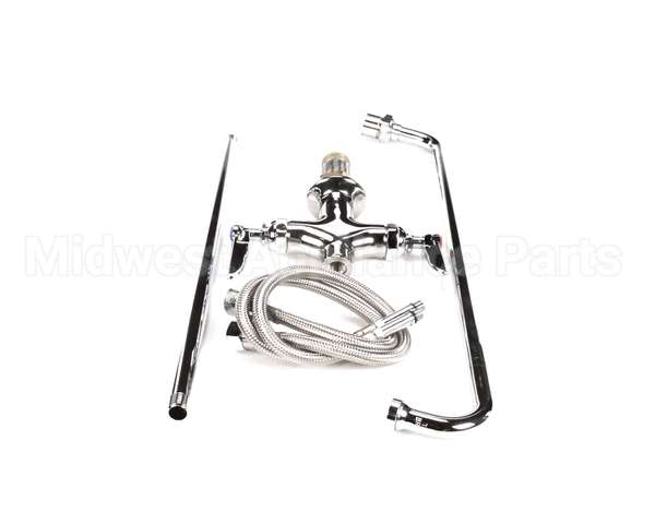 B-0270 T&S Brass Double Pantry Faucet Single Hole Base