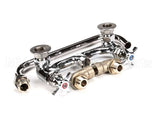 B-0290 T&S Brass Big-Flo Mixing Faucet, 8 Wall Mount, 12