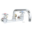 B-0290 Compatible TS Brass Faucet, 8"Wall, 12"Spt, Leadfree