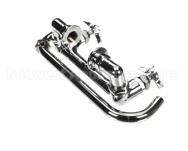 B-0293 T&S Brass Big-Flo Mixing Faucet, 8 Deck Mount, 12