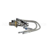 B-0300-LN T&S Brass Double Pantry Swivel/Rigid Base Faucet,