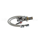 B-0300-LN T&S Brass Double Pantry Swivel/Rigid Base Faucet,