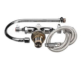 B-0300 T&S Brass Double Pantry Faucet, Single Hole Base,