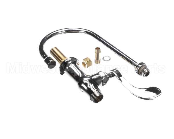 B-0308-04 T&S Brass Single Pantry Faucet, Deck Mount, Swivel