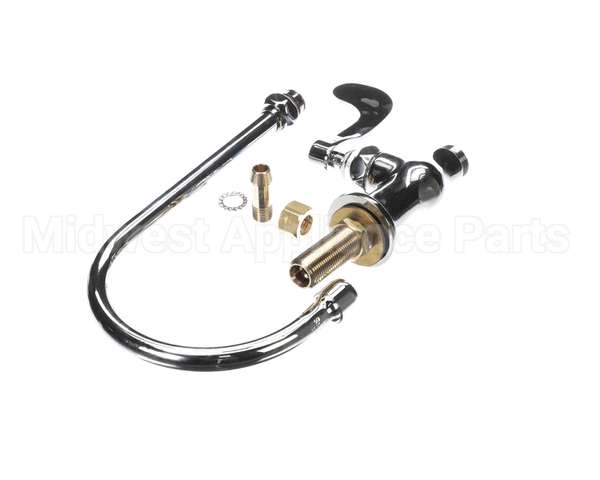 B-0308-04 T&S Brass Single Pantry Faucet, Deck Mount, Swivel