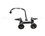 B-0325 T&S Brass Double Pantry Faucet, Deck Mount, 4 Cent