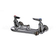 B-0331 T&S Brass Faucet, Wall Mount, 8 Centers, Eternas,