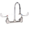 B-0350-04 Compatible TS Brass Faucet, Lav, 8"Wall, Leadfree