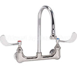 B-0350-04 Compatible TS Brass Faucet, Lav, 8"Wall, Leadfree