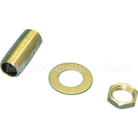 B-0425-M Compatible TS Brass Nipple - Supply, 1/2" Straight