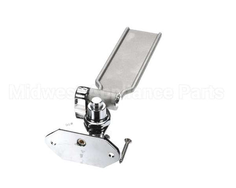 B-0507-509PDL T&S Brass Single Knee Pedal Valve, Ledge Mount, 1/