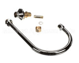 B-0520 T&S Brass Rigid Gooseneck, Deck Mount, 5-1/2 Sprea