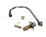 B-0520 T&S Brass Rigid Gooseneck, Deck Mount, 5-1/2 Sprea