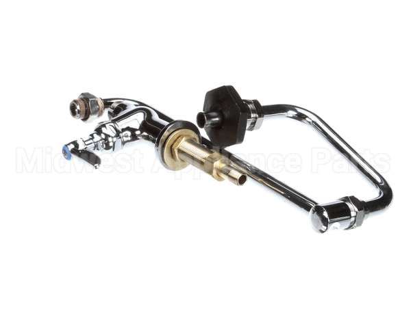 B-0590 T&S Brass Pot Filler, Deck Mount, Single Temp, 18