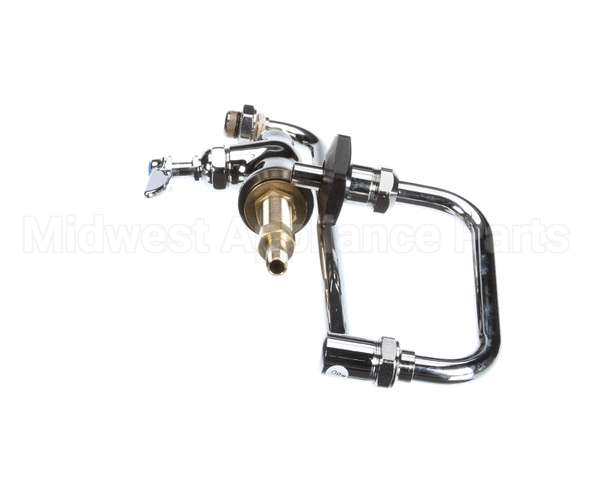 B-0590 T&S Brass Pot Filler, Deck Mount, Single Temp, 18