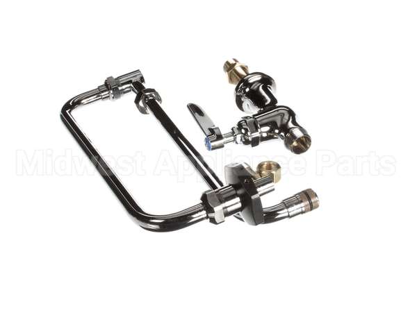 B-0591 T&S Brass Pot Filler, Deck Mount, Single Temp, 24