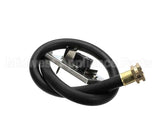 B-0654 T&S Brass Hose Hanger, Stainless Steel, Spring-Loa