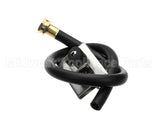 B-0654 T&S Brass Hose Hanger, Stainless Steel, Spring-Loa