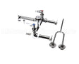 B-0655-BSTP T&S Brass Service Sink Faucet Wall Mount 8 Cente