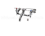B-0655-BSTP T&S Brass Service Sink Faucet Wall Mount 8 Cente