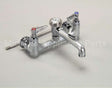 B-0665-BSTR T&S Brass Service Sink Faucet, Wall Mount, 8 Cente