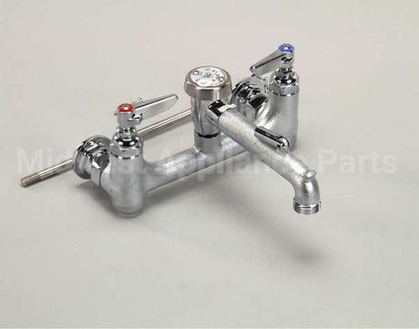 B-0665-BSTR T&S Brass Service Sink Faucet, Wall Mount, 8 Cente