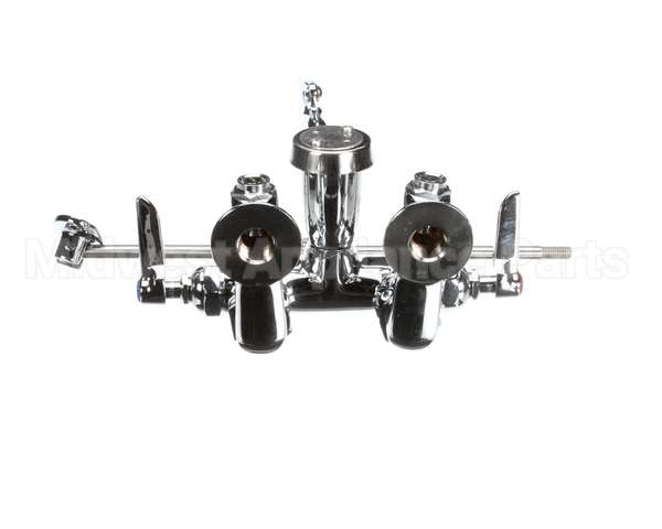 B-0667-POL T&S Brass Service Sink Faucet, Wall Mount, Adjusta