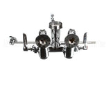 B-0667-POL T&S Brass Service Sink Faucet, Wall Mount, Adjusta