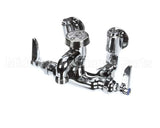 B-0669-POL T&S Brass Service Sink Faucet, Wall Mount, Adjusta