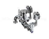 B-0669-POL T&S Brass Service Sink Faucet, Wall Mount, Adjusta
