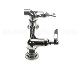 B-0672-POL T&S Brass Service Sink Faucet Wall Mount 8 Cente