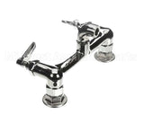 B-0672-POL T&S Brass Service Sink Faucet Wall Mount 8 Cente