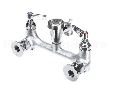 B-0674-BSTR T&S Brass Service Sink Faucet, Wall Mount, 8 Cente
