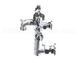 B-0674-BSTR T&S Brass Service Sink Faucet, Wall Mount, 8 Cente