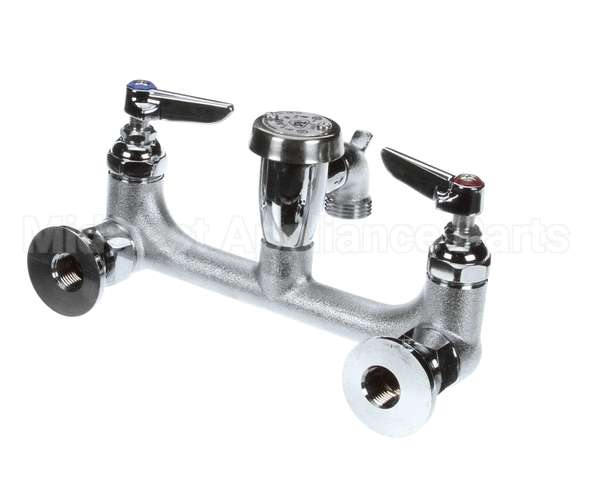 B-0674-RGH T&S Brass Service Sink Faucet, Wall Mount, 8 Cente