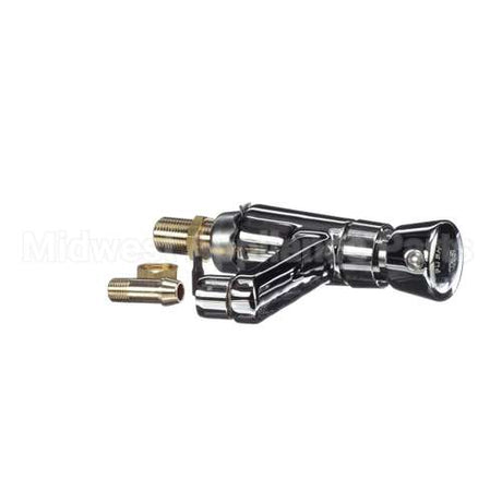 B-0712 T&S Brass Sill Faucet, Self-Closing Metering, Push