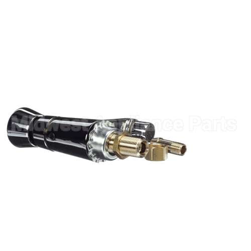 B-0712 T&S Brass Sill Faucet, Self-Closing Metering, Push