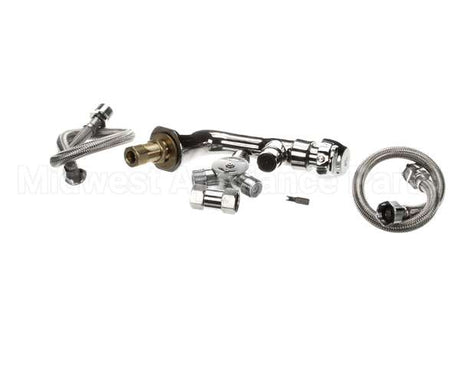 B-0807-PA T&S Brass Single Temp Metering Faucet Pivot Actio