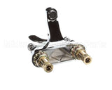 B-0890 T&S Brass Lavatory Faucet, 4 Deck Mount, Cast Spou