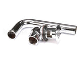 B-0898-OF T&S Brass Grid Drain Assembly, Offset, Polished Ch