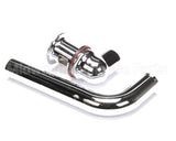 B-0898-OF T&S Brass Grid Drain Assembly, Offset, Polished Ch