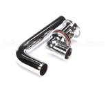 B-0898-OF T&S Brass Grid Drain Assembly, Offset, Polished Ch