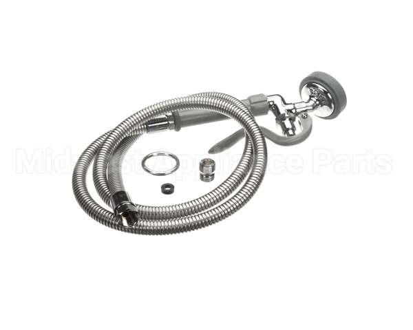 B-0950-01 T&S Brass Spray Assembly, 68 Flexible Stainless St