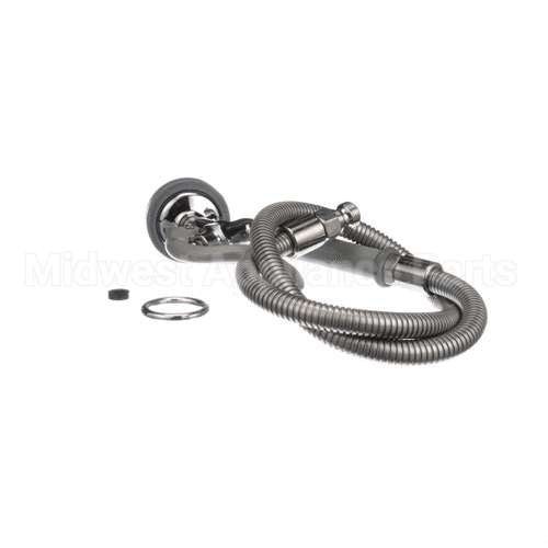 B-0950 T&S Brass Spray Assembly, 44 Flex Stainless Steel