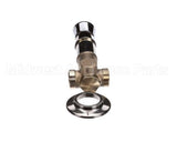 B-1029 T&S Brass Concealed Straight Valve, Slow Self Clos
