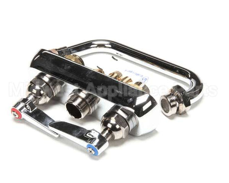 B-1100 T&S Brass Workboard Faucet, Deck Mount, 3-1/2 Cent