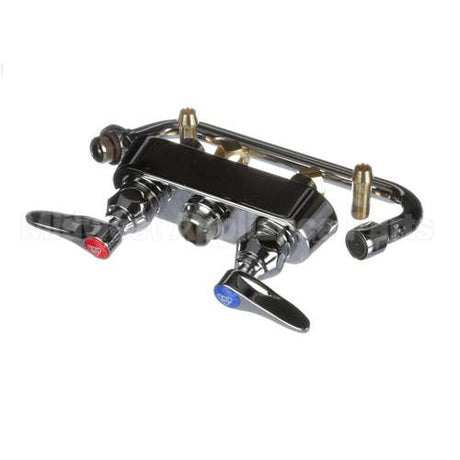 B-1101 T&S Brass Workboard Faucet, Deck Mount, 3-1/2 Cent