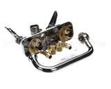 B-1115 T&S Brass Workboard Faucet, Wall Mount, 4 Centers,