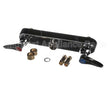 B-1120-LN T&S Brass Workboard Faucet, Deck Mount, 8 Centers,